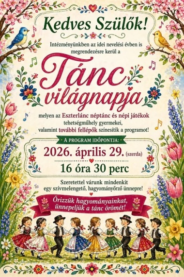 Tánc világnapja 2026