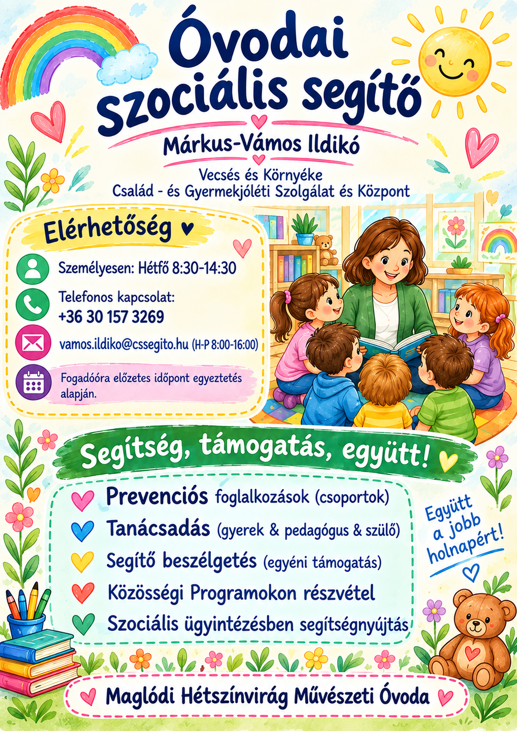 Szociális segítő_Hétszínvirág Óvoda