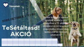 Te sétáltasd!